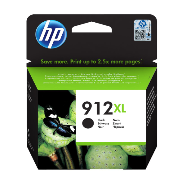 Buy OEM HP OfficeJet Pro 8022 High Capacity Black Ink Cartridge