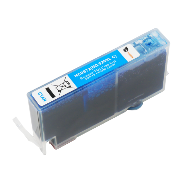 Picture of Compatible HP OfficeJet 7000 Wide Format Cyan Ink Cartridge