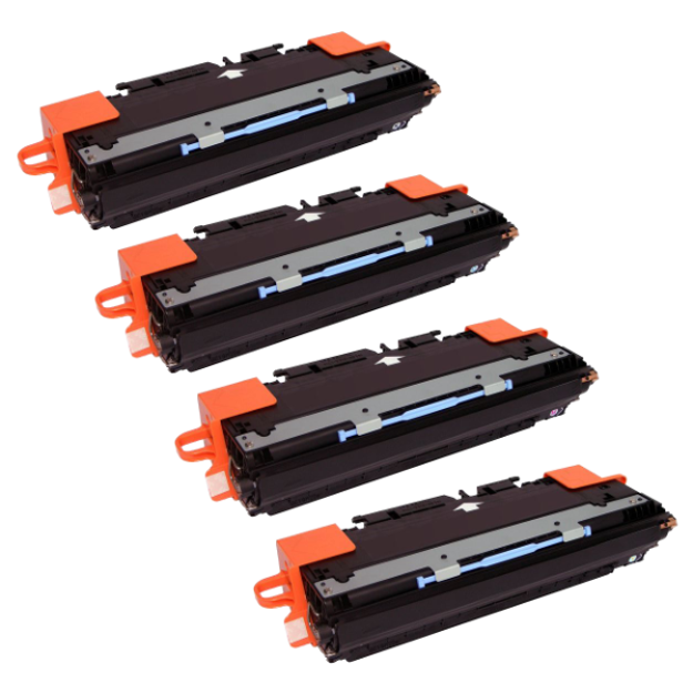 Picture of Compatible HP Color LaserJet 3550n Multipack Toner Cartridges