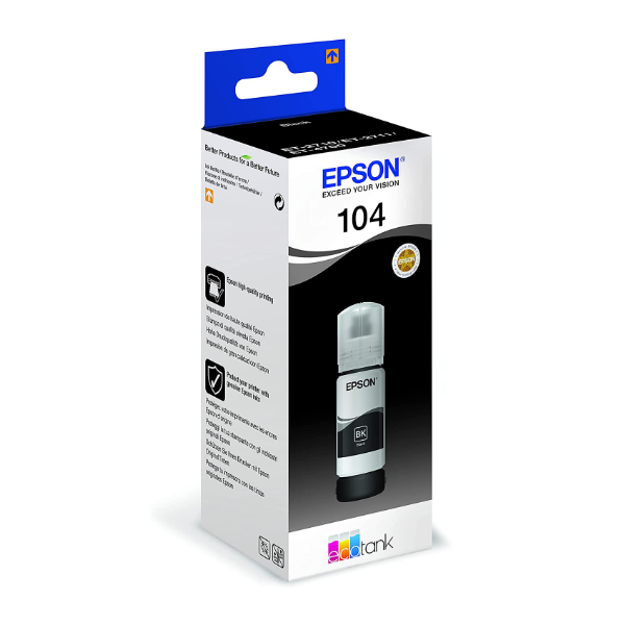 Buy Genuine Epson Ecotank Et 2720 Black Ink Bottle Inkredible Uk 8594