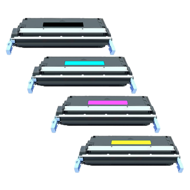 Picture of Compatible HP Color LaserJet 5500hdn Multipack Toner Cartridges