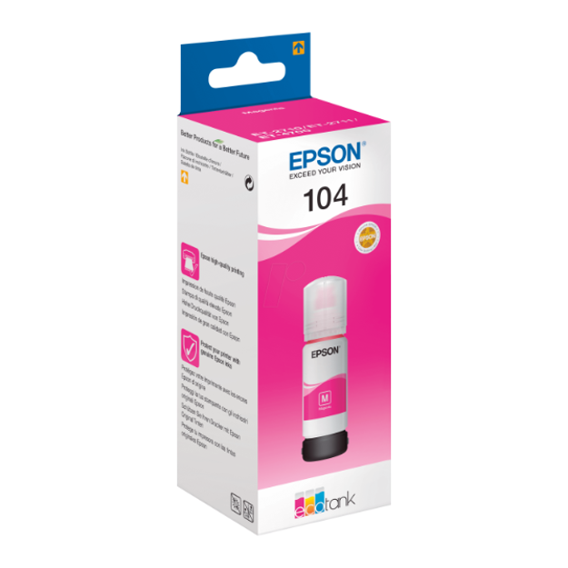 Picture of Genuine Epson EcoTank ET-2715 Magenta Ink Bottle