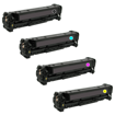 Picture of Compatible HP CE410X/CE411A/CE412A/CE413A Multipack Toner Cartridges