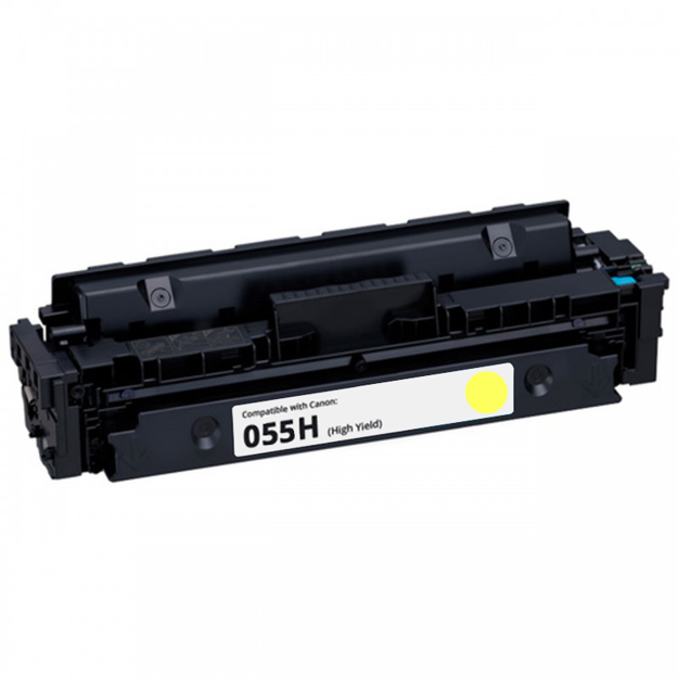 Picture of Compatible Canon 055H High Capacity Yellow Toner Cartridge