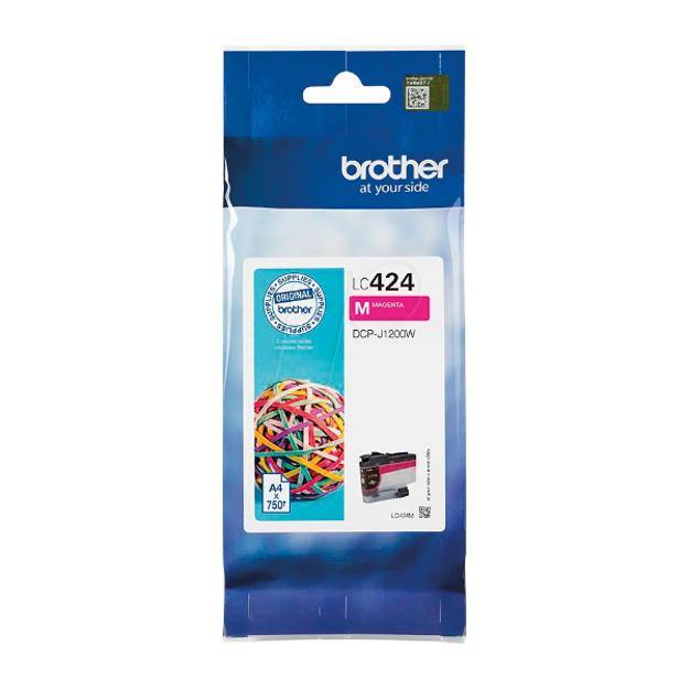 Picture of Genuine Brother LC424 Magenta Ink Cartridge