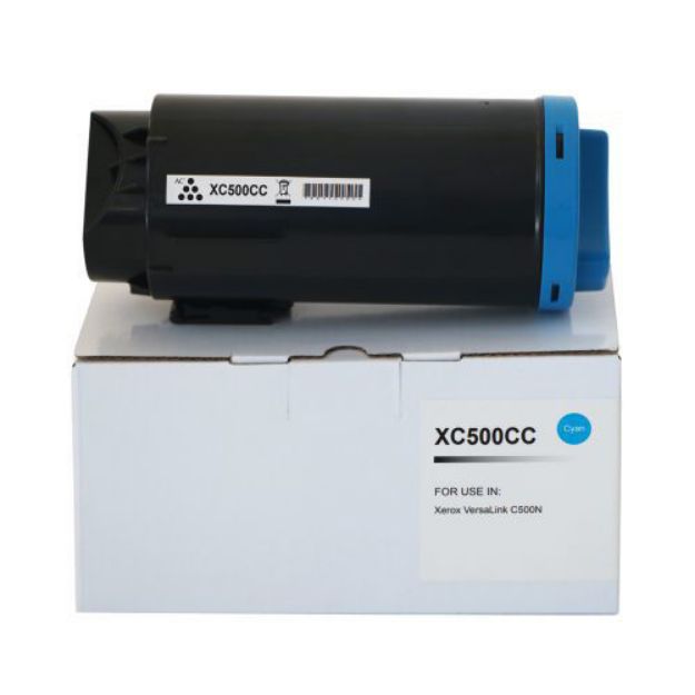 Picture of Compatible Xerox 106R03859 Cyan Toner Cartridge