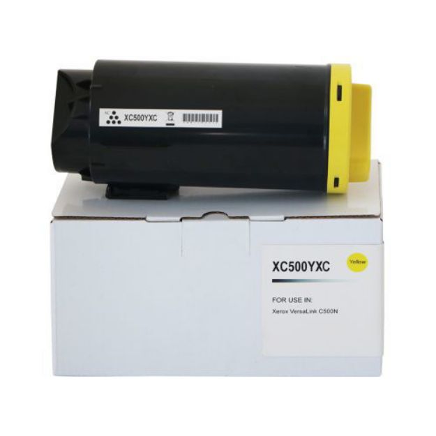 Picture of Compatible Xerox 106R03872 High Capacity Yellow Toner Cartridge