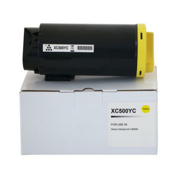 Picture of Compatible Xerox VersaLink C500N Yellow Toner Cartridge