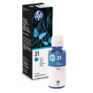 Picture of Genuine HP Smart Tank Plus 500 Cyan Ink Bottle