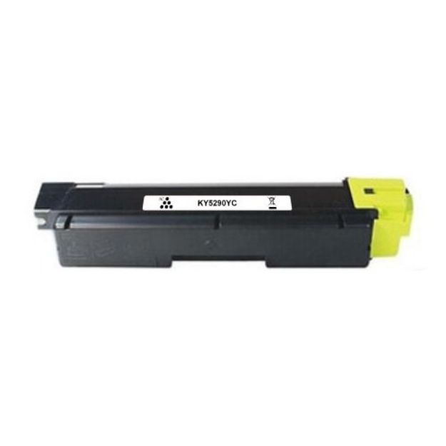 Picture of Compatible Kyocera TK-5290 Yellow Toner Cartridge