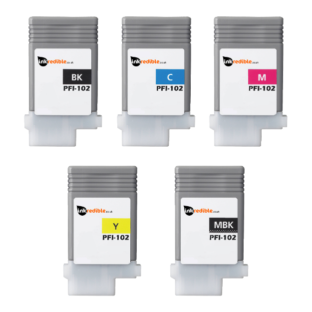 Picture of Compatible Canon ImagePROGRAF iPF500 Multipack Ink Cartridges