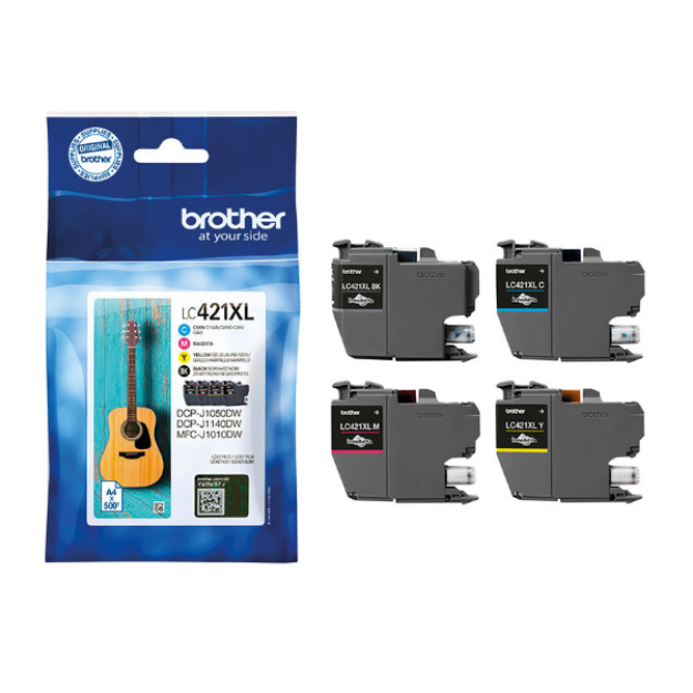 Picture of Genuine Brother DCP-J1140DW High Capacity Multipack Ink Cartridges