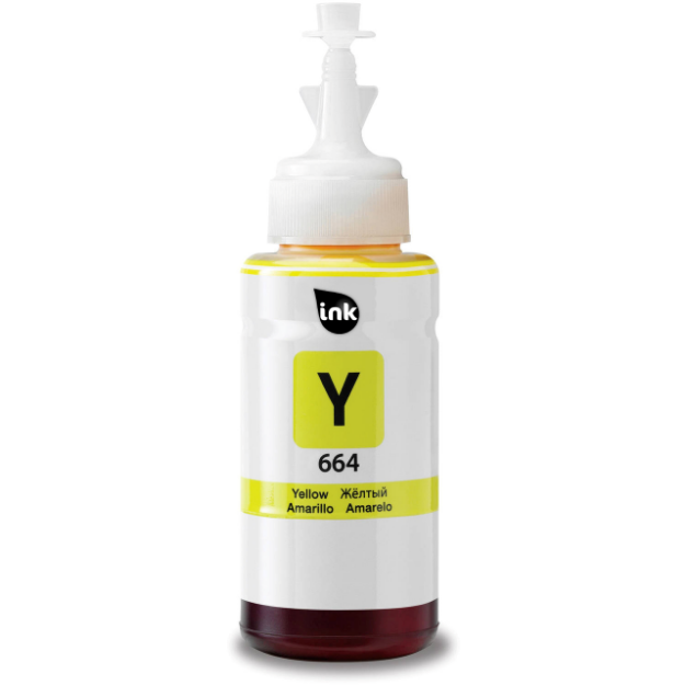 Picture of Compatible Epson EcoTank ET-4550 Yellow Ink Bottle