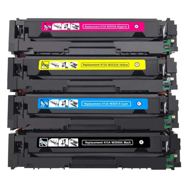 Picture of Compatible HP Colour LaserJet Enterprise MFP M480F High Capacity Multipack Toner Cartridges