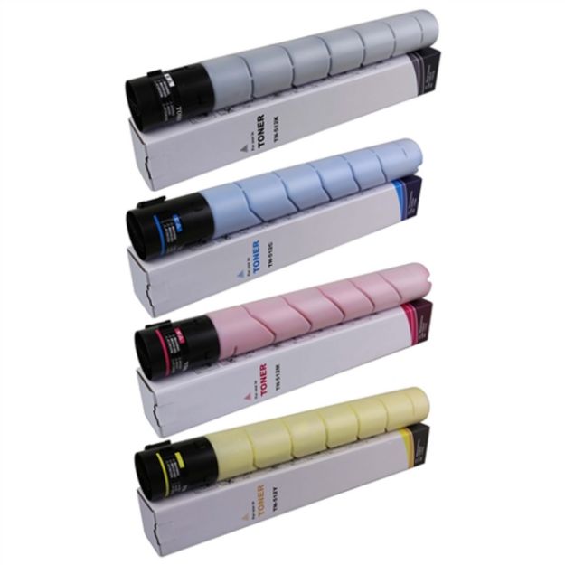 Picture of Compatible Konica Minolta Bizhub C454 Multipack Toner Cartridges