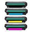 Picture of Compatible HP CE400X / CE401A / CE402A / CE403A Multipack Toner Cartridges