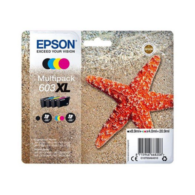 Picture of Genuine Epson 603XL Multipack Ink Cartridges