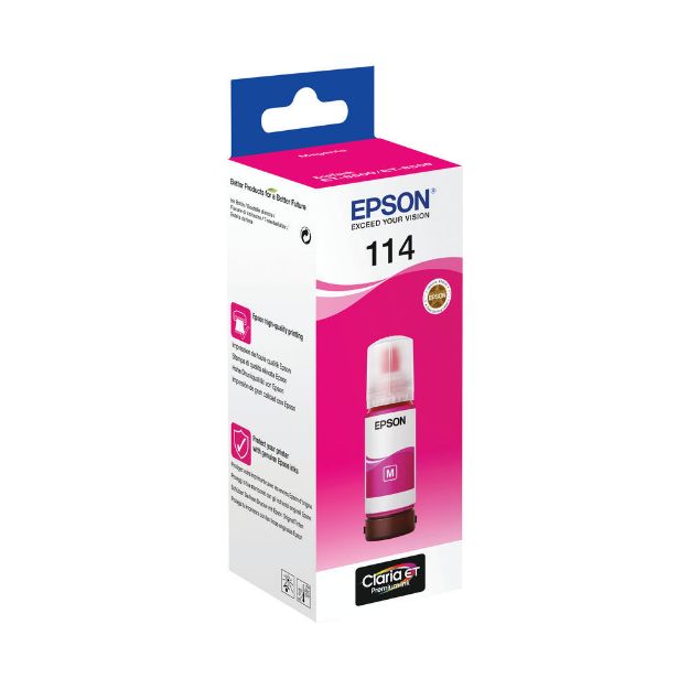 Picture of Genuine Epson EcoTank ET-8500 Magenta Ink Bottle