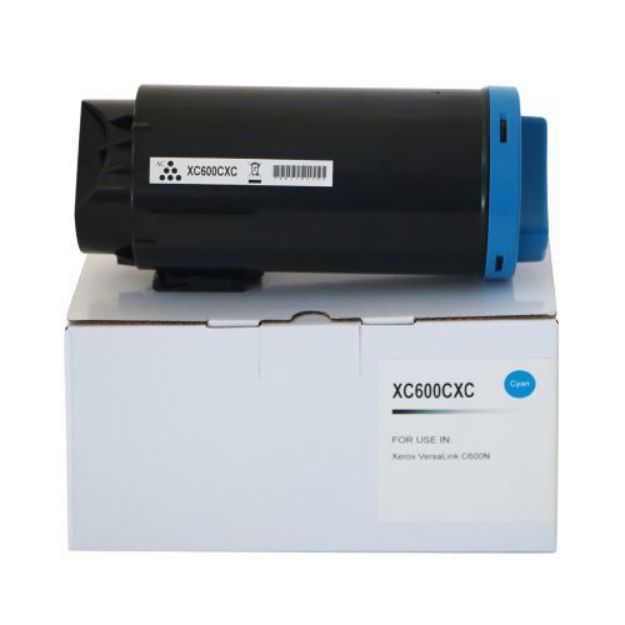 Picture of Compatible Xerox VersaLink C600 High Capacity Cyan Toner Cartridge