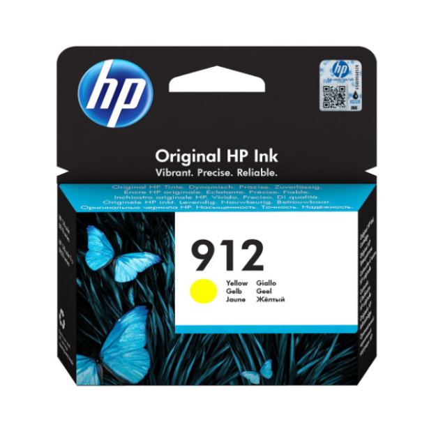 Picture of OEM HP OfficeJet Pro 8020 Series Yellow Ink Cartridge