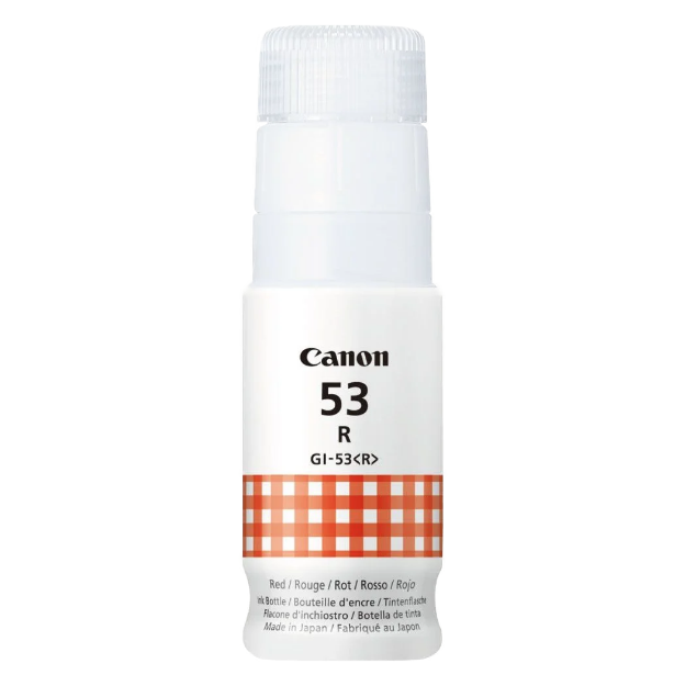 Picture of OEM Canon GI-53 Red Ink Bottle