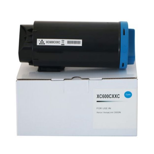 Picture of Compatible Xerox VersaLink C600 Extra High Capacity Cyan Toner Cartridge