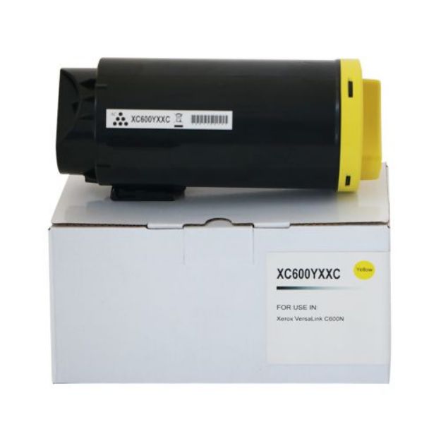 Picture of Compatible Xerox VersaLink C600 Extra High Capacity Yellow Toner Cartridge