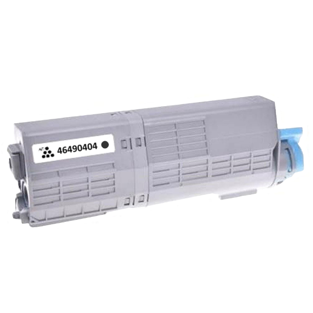 Picture of Compatible Oki 46490404 Black Toner Cartridge