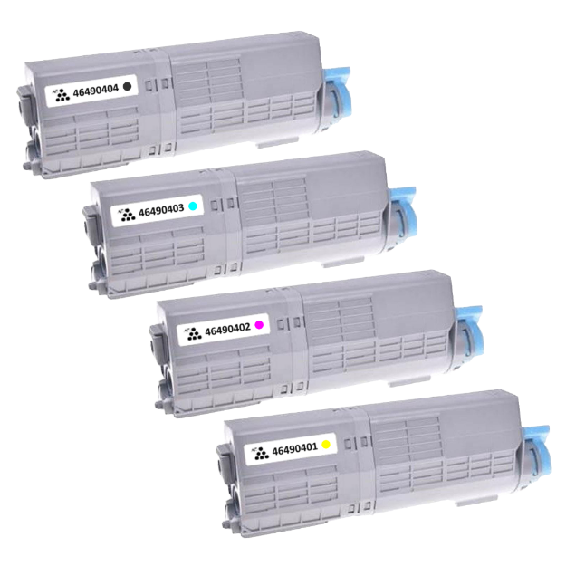 Picture of Compatible Oki C532dnw Multipack Toner Cartridges