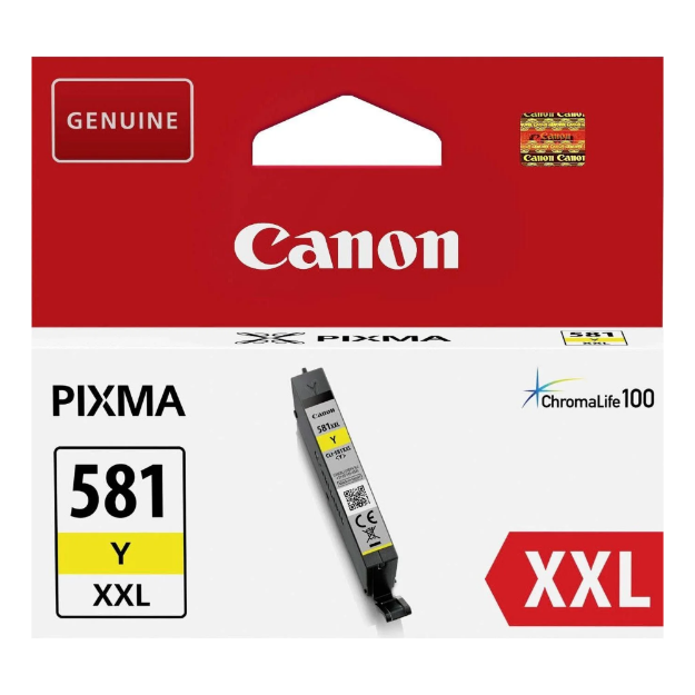 Picture of OEM Canon CLI-581XXL Yellow Ink Cartridge