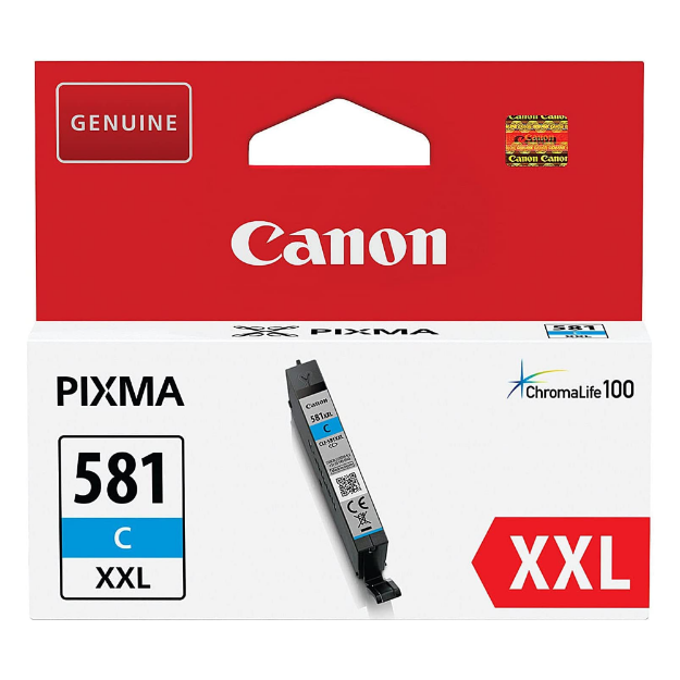 Picture of OEM Canon Pixma TS8100 Series XXL Cyan Ink Cartridge