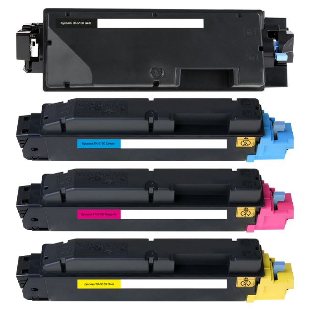 Picture of Compatible Kyocera TK-5150 Multipack Toner Cartridges