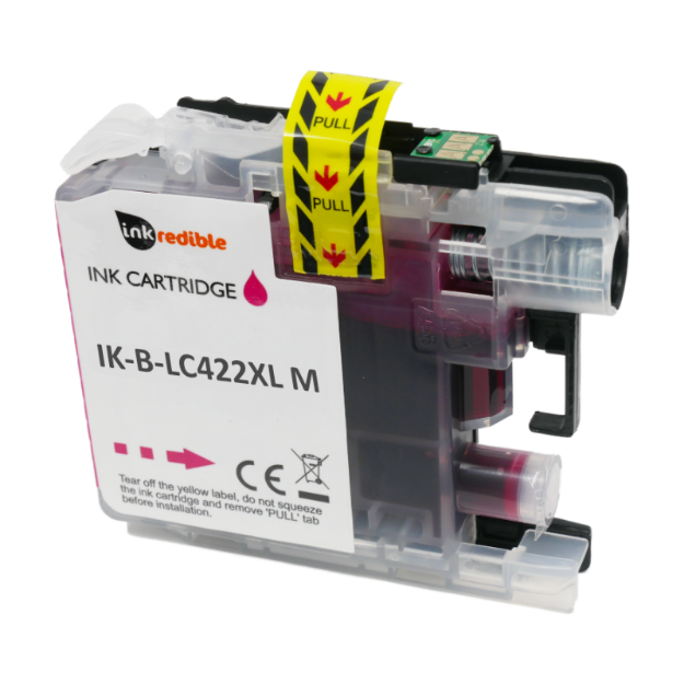 Picture of Compatible Brother LC422XL High Capacity Magenta Ink Cartridge