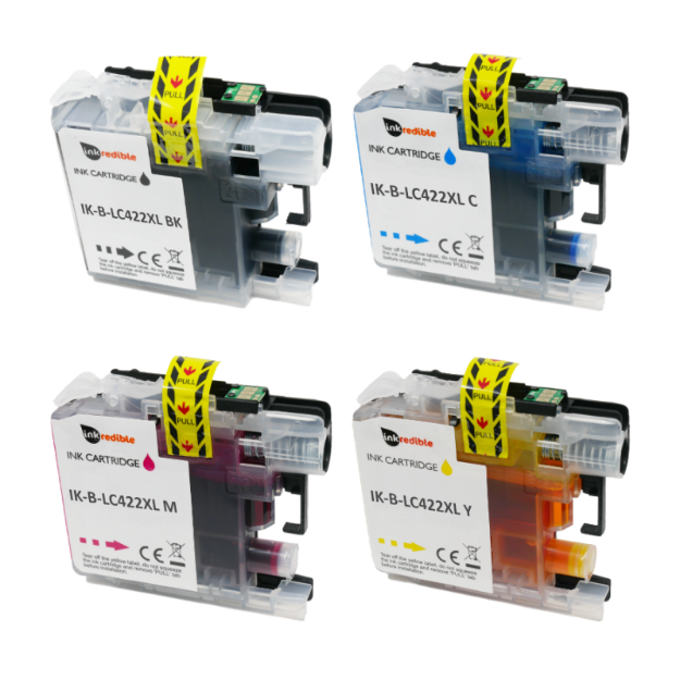 Picture of Compatible Brother LC422XL High Capacity Multipack Ink Cartridges