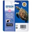 Picture of Epson T1576 Turtle Vivid Light Standard Capacity Magenta Ink Cartridge 26ml - C13T15764010