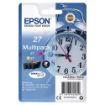 Picture of Epson 27 Alarm Clock Ink Cartridge Multipack 3x 4ml (Pack 3) - C13T27054012