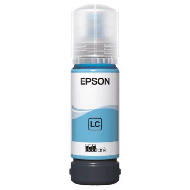 Picture of Epson Light Cyan Ink Cartridge EcoTank 70ml for ET-18100 - C13T09B540