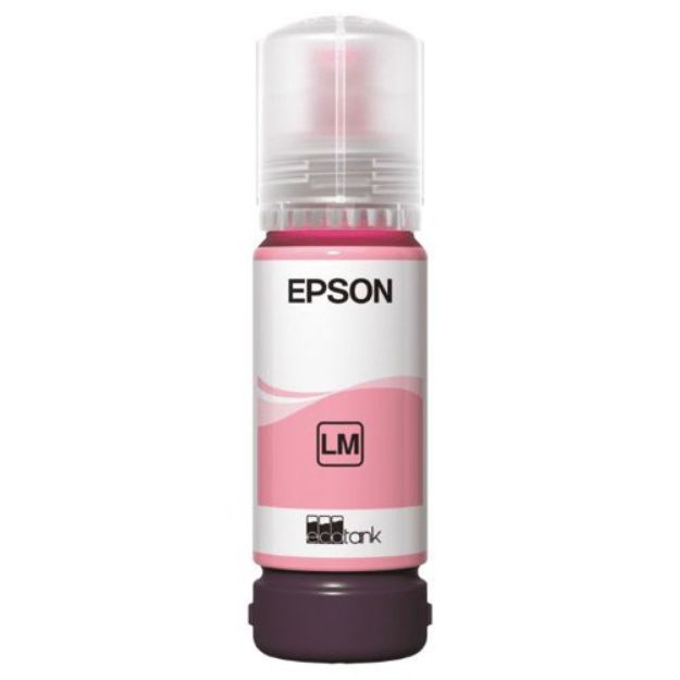 Picture of Epson Light Magenta Ink Cartridge EcoTank 70ml for ET-18100 - C13T09B640