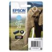 Picture of Epson 24 Elephant Light Cyan Standard Capacity Ink Cartridge 5ml - C13T24254012