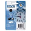 Picture of Epson 27 Alarm Clock Black Standard Capacity Ink Cartridge 6ml - C13T27014012