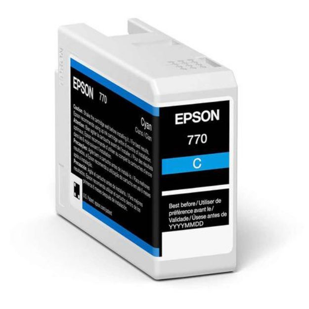 Picture of Epson T46S1 Cyan Pro10 Ink Cartridge 25ml - C13T46S200