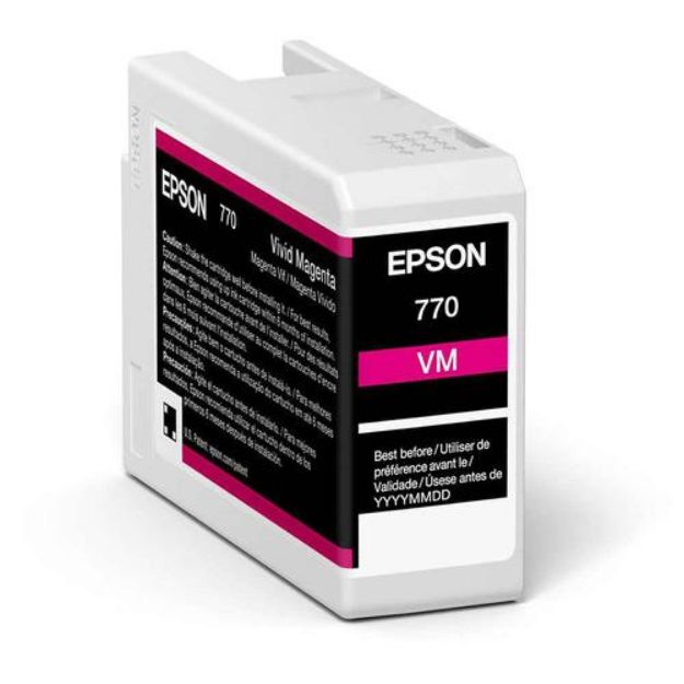 Picture of Epson T46S3 Vivid Magenta Pro10 Ink Cartridge 25ml - C13T46S300