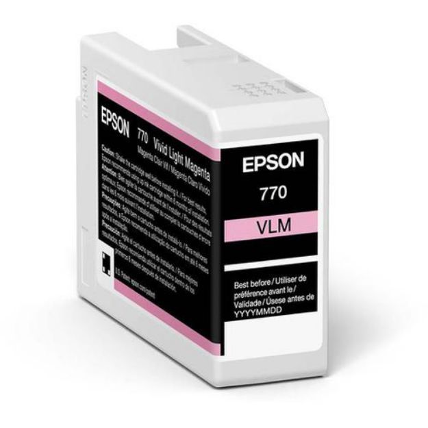 Picture of Epson T46S6 Vivid Light Magenta Pro10 Ink Cartridge 25ml - C13T46S600