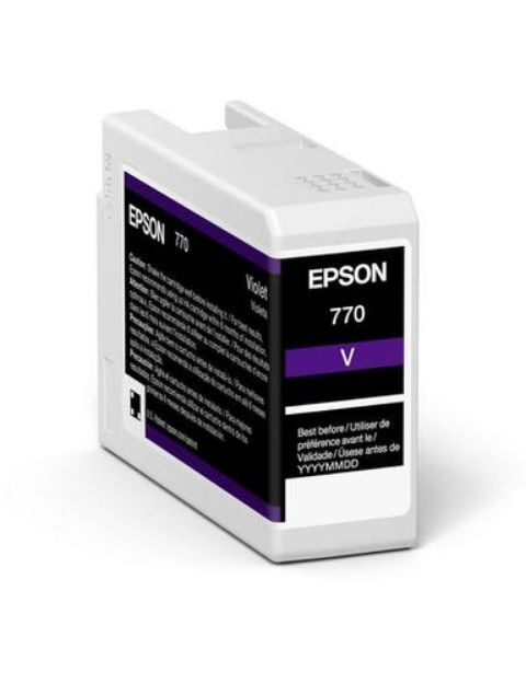 Picture of Epson T46SD Violet Pro10 Ink Cartridge 25ml - C13T46SD00