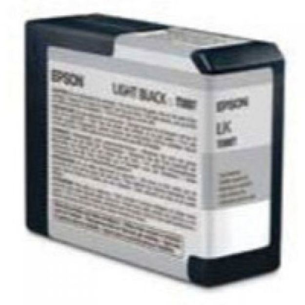 Picture of Epson T5807 Light Black Ink Cartridge 80ml - C13T580700