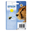 Picture of Epson T0714 Cheetah Yellow Standard Capacity Ink Cartridge 6ml - C13T07144012