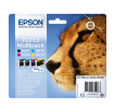 Picture of Epson T0715 Cheetah Ink Cartridge Multipack 7.4ml + 3x 5.5ml (Pack 4) - C13T07154012