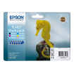 Picture of Epson T0487 Seahorse Ink Cartridge Multipack 6x 13ml (Pack 6) - C13T04874010