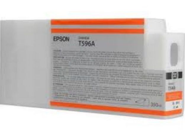 Picture of Epson T596A Orange Ink Cartridge 350ml - C13T596A00