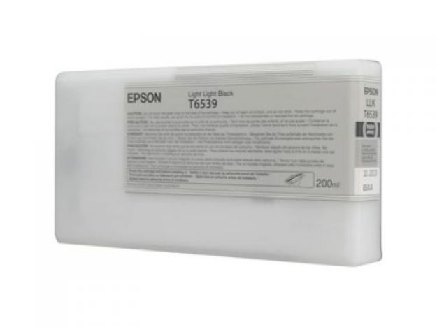 Picture of Epson T6539 Light Black Ink Cartridge 200ml - C13T653900